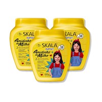 CREMA TRATAMIENTO CAPILAR AMIDINHO DE MILHO KIDS 1000G - SKALA EXPERT 3 UNID